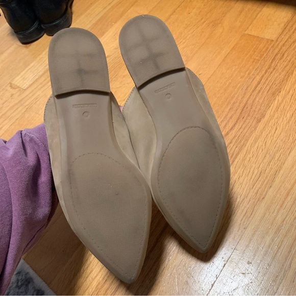NWOT Steve Madden tan suede mules size 8 - Picture 3 of 4